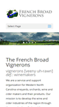 Mobile Screenshot of frenchbroadvignerons.org